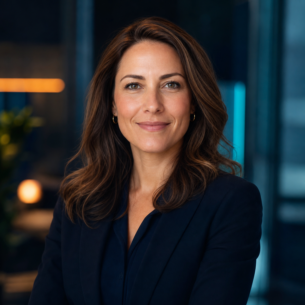 Porträtt av Emma Larsen