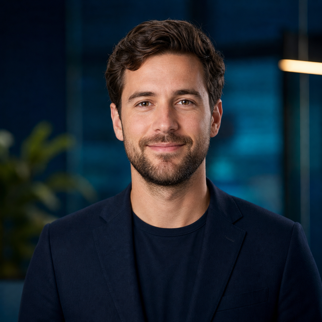 Porträtt av Jonas Eide